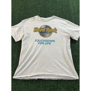 Hard Rock Stadium Touchdown For Life L White T Shirt